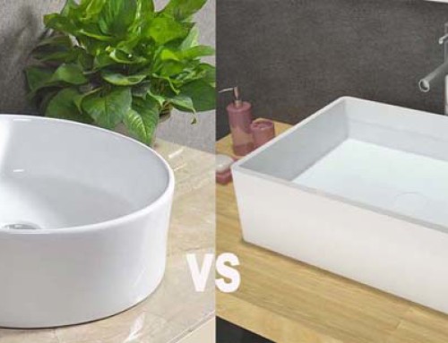 Comparison of solid surface bathroom sinks & ceramic bathroom basins