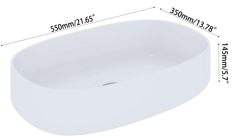 size of at8206 basin